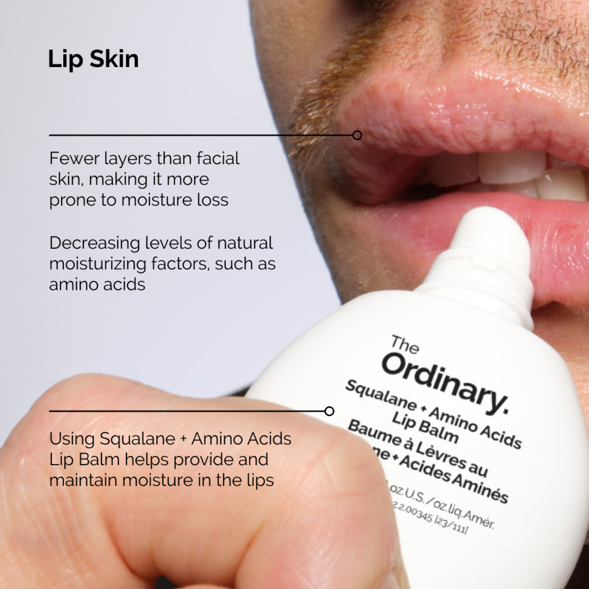 Squalane Amino Acids Lip Balm